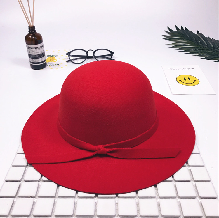 Gorros con lazo para niños y niñas de 2 a 8 años, Sombrero con lazo, gorra de playa, protección solar, accesorios de fotografía: Rojo