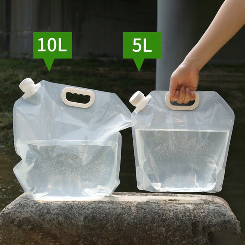 5L/10L Water Tank Outdoor Waterzakken Opvouwbare Draagbare Drinken Zak Kamp Koken Picknick Bbq Water Container Bag Carrier auto