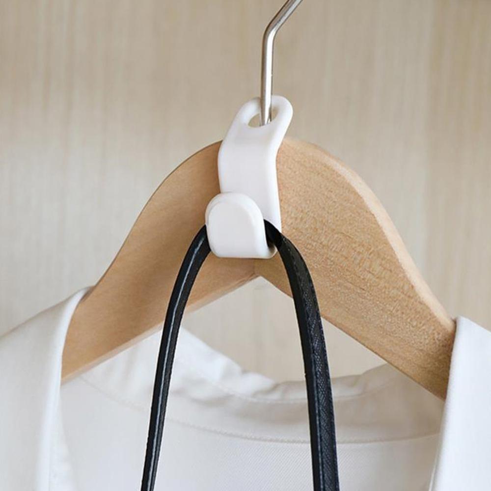 6/12PCs Clothes Hanger Hook Folding Storage Holder Clothes Wardrobe Hanging Hanger Connection Hook Space Saving Connector