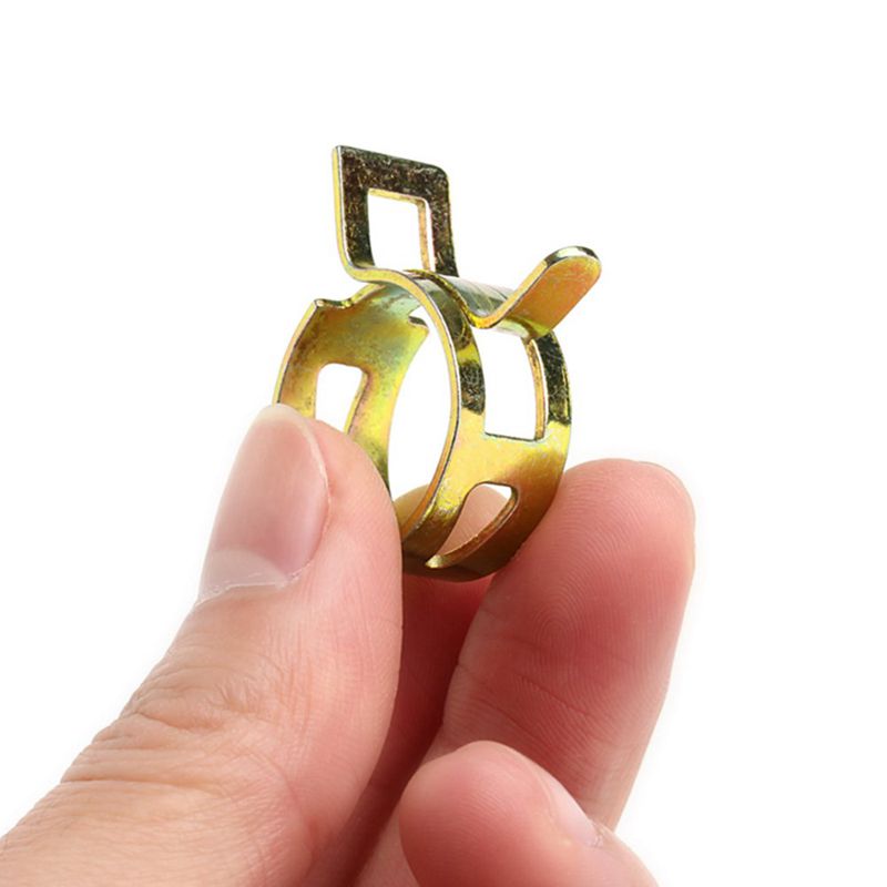 Fjäder slangklämma , 96 st /8 storlek bränsle/silikon vakuumrör lågtrycks luftklämma klämma  (12 x diameter 6mm 8mm 9mm 10mm 11mm 12mm 1