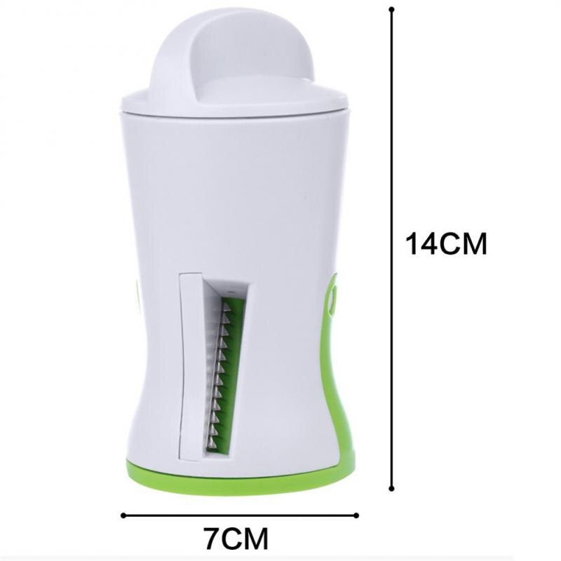 Portable Spiralizer Vegetable Slicer Handheld Spiralizer Peeler Stainless Steel Spiral Slicer For Potatoes Zucchini Spaghetti: 01