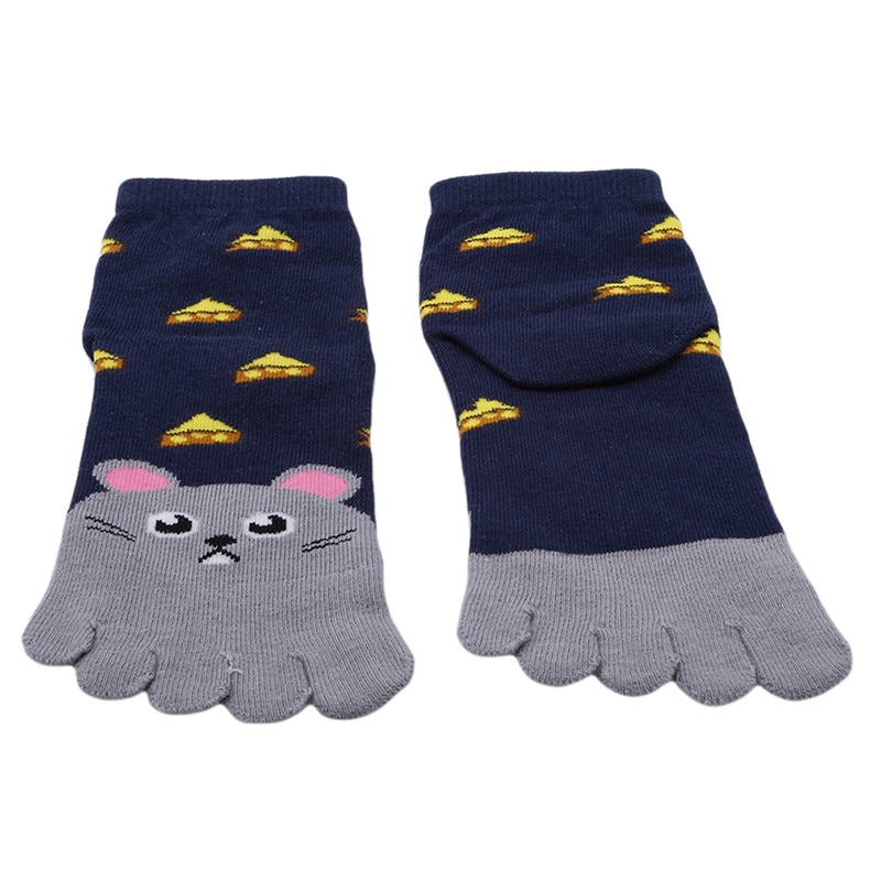 Neue Jahr Kawaii Fünf Finger Socke Kinder Socken Baumwolle Tier Jungen Mädchen Socken Kappe Socken für Kinder