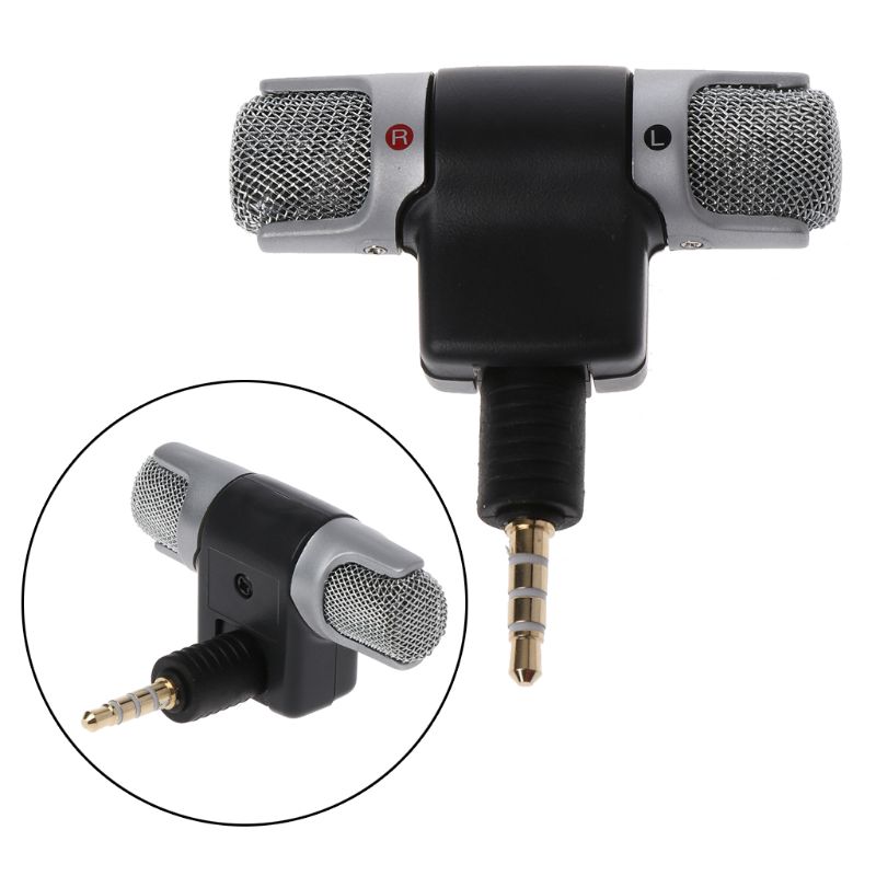 Mini 3.5Mm Jack Microfoon Stereo Microfoon Voor Opname Mobiele Telefoon Microfoon