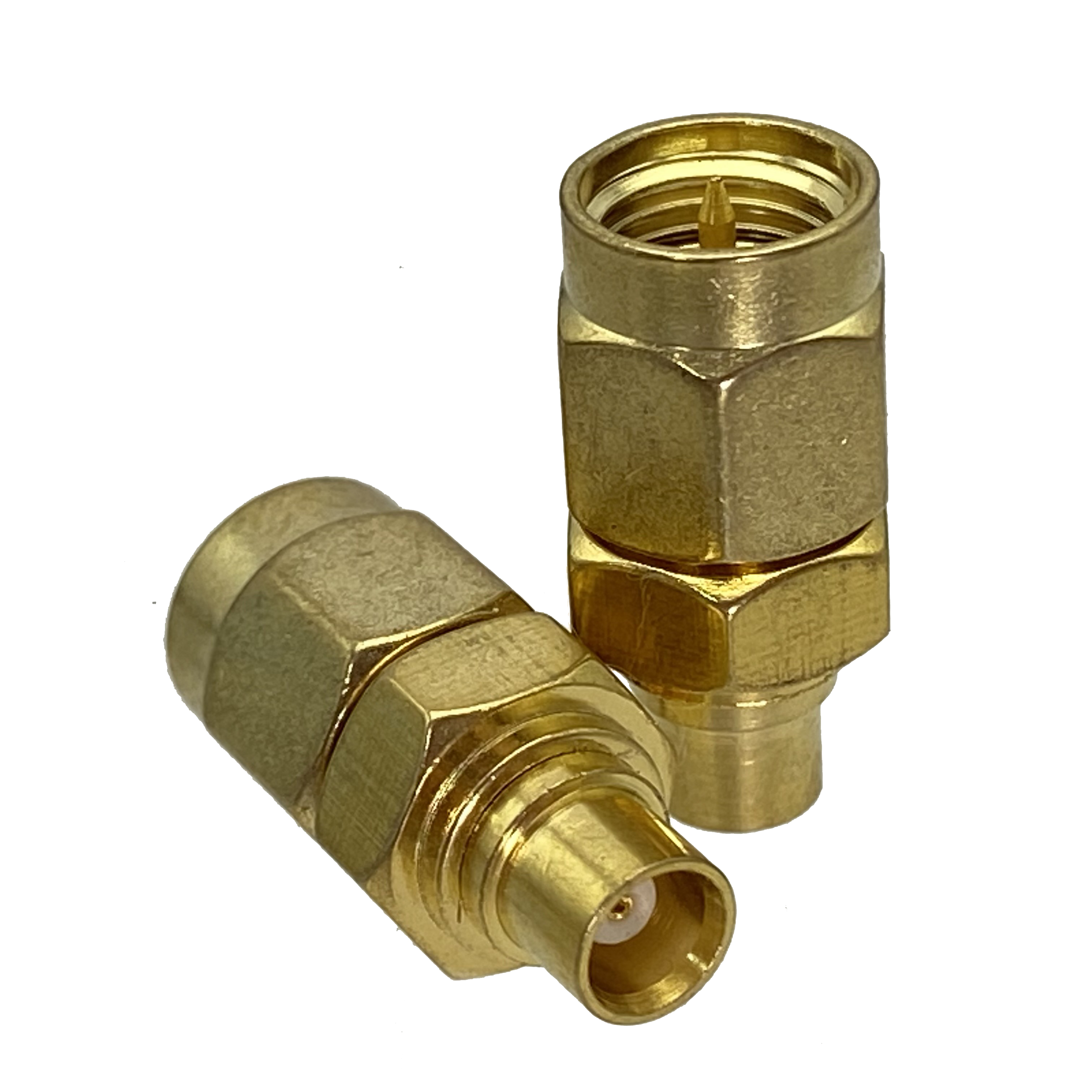 1 Stück Adapter SMA auf MCX Stecker und Buchse RF-Koaxialstecker Kabelklemmen: MULTI