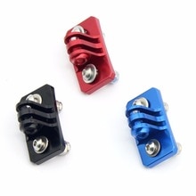 Skydiving Helmet Fixed Mount Holder Adapter Mounts for GOPRO Max 9 8 7 6 yi GitUp SJcam EKEN for AKASO EK7000 4K Action Camera