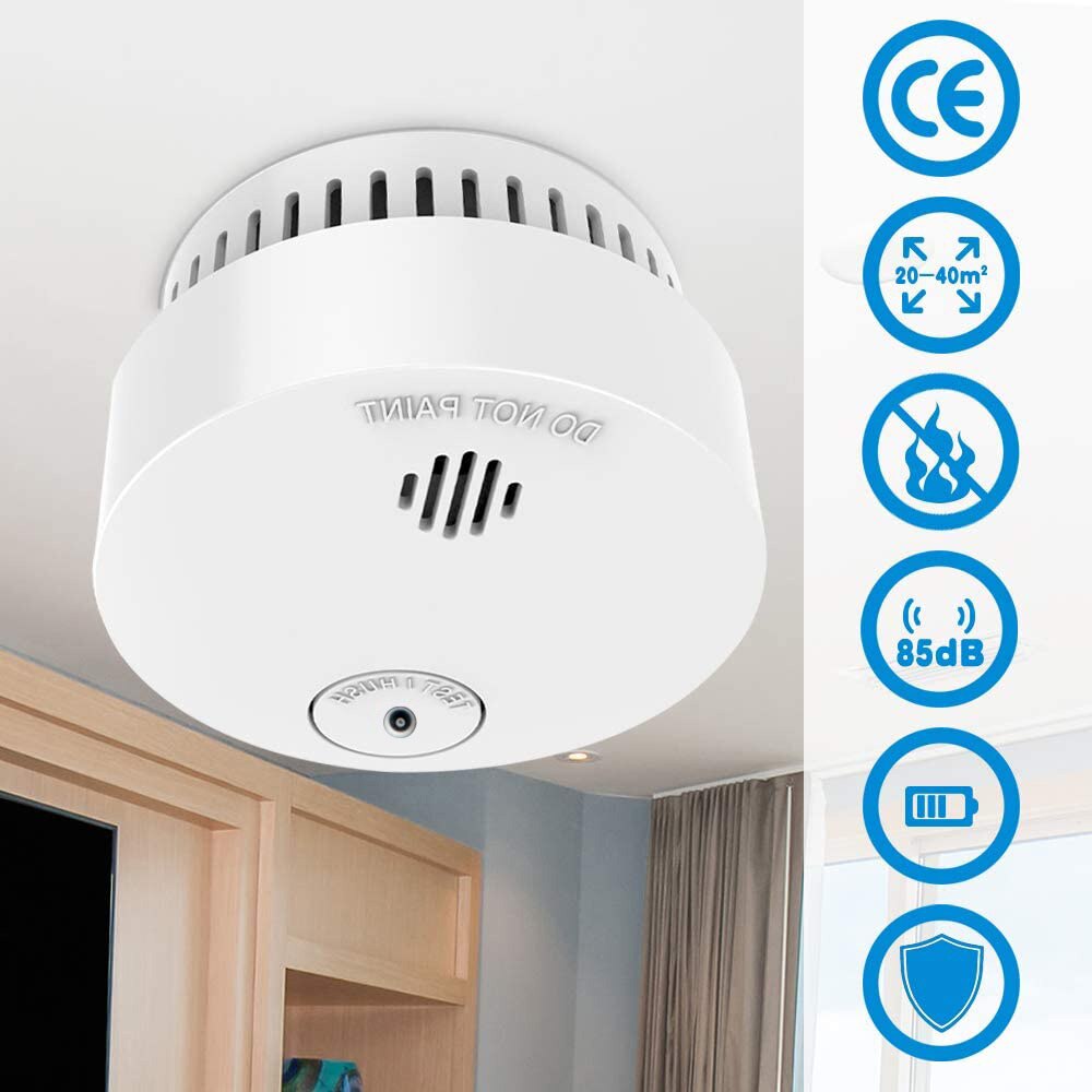 Excellent performace Personal domestic Tuya Smart life fire alarm smoke detector