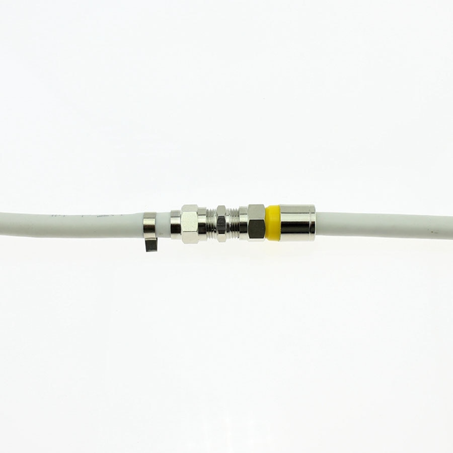 2pcs F Head TV Female to Female Plug jack Closed-circuit Joint Plug Antennas TV F Coaxial Plugs Adapter Connector