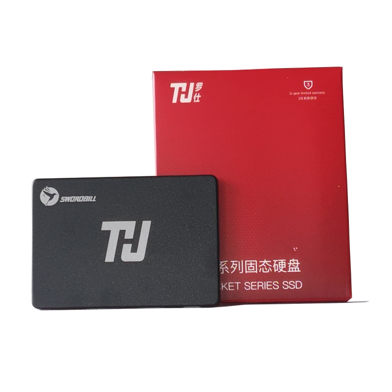THU-boîtier Transparent pour disque dur externe SSD, sata 3, 2.5 pouces, avec sac gratuit, pour ordinateur de bureau et ordinateur portable