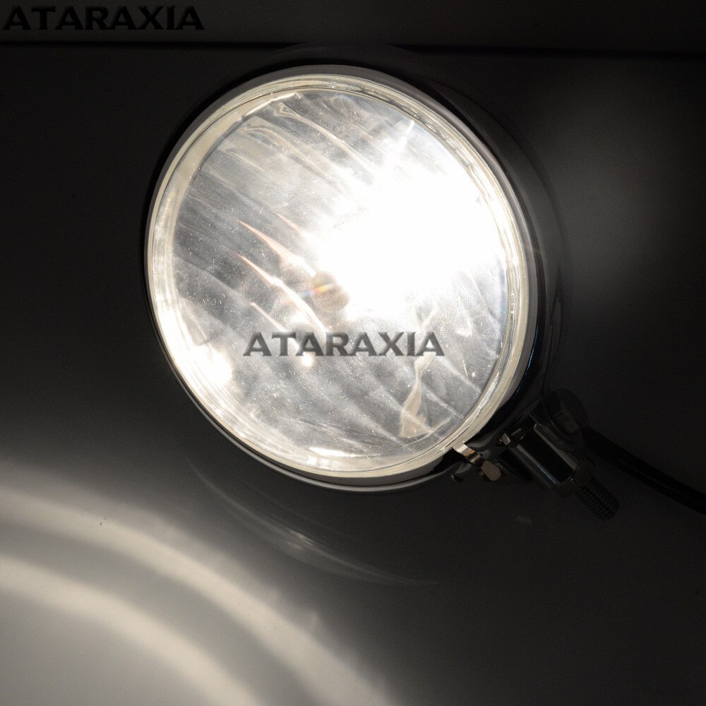 Motorrad 5.75 &quot;retro Scheinwerfer Kupfer Braun Kopf Lampe Universal- Jahrgang Hohe Abblendlicht für Harley Springer Zerhacker Cafe Rennfahrer