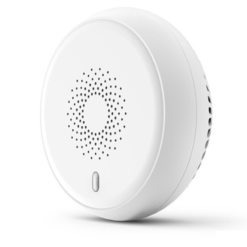 -Tuya Smart Zigbee Home Smoke Detector Wireless Smoke Detector Used In Conjunction With Smart Life Applications: Default Title