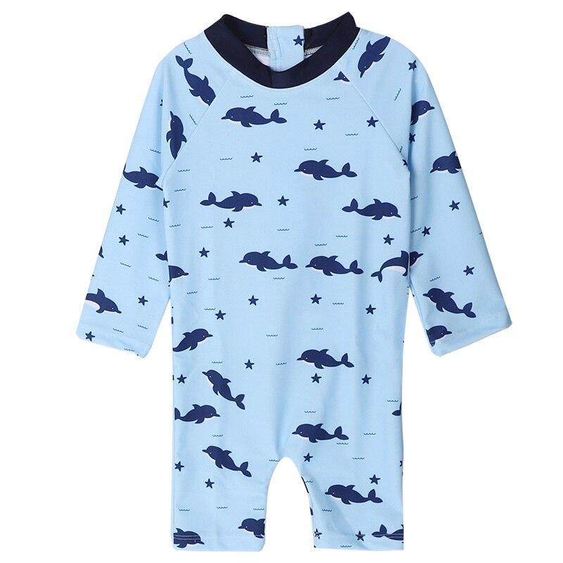 Zomer Baby Boy Meisje Badpak Een Stuk Cap Baby Peuter Kind Badmode Cartoon Rits Badpak Kid Zwemmen Kleding: swimsuit / 5T