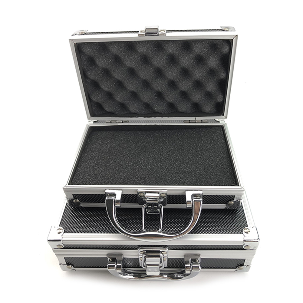 Tool Box Aluminium Alloy Toolbox Storage Case Portable Tool Case Travel Luggage Organizer Case Safety Alloy Toolbox