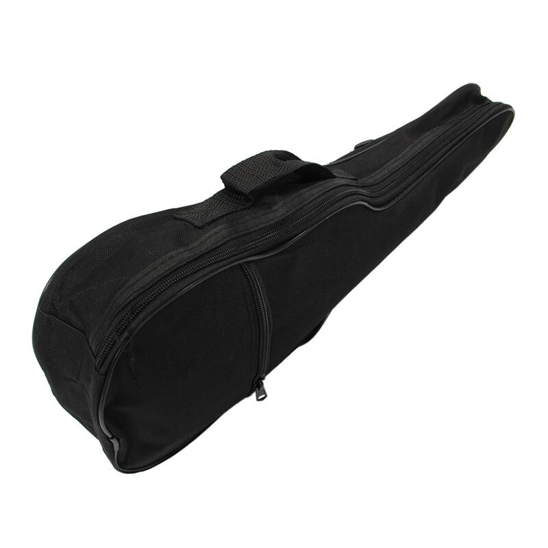 Ukulele taske ukulele blød behagelig skuldertaske bære taske med stropper sort til