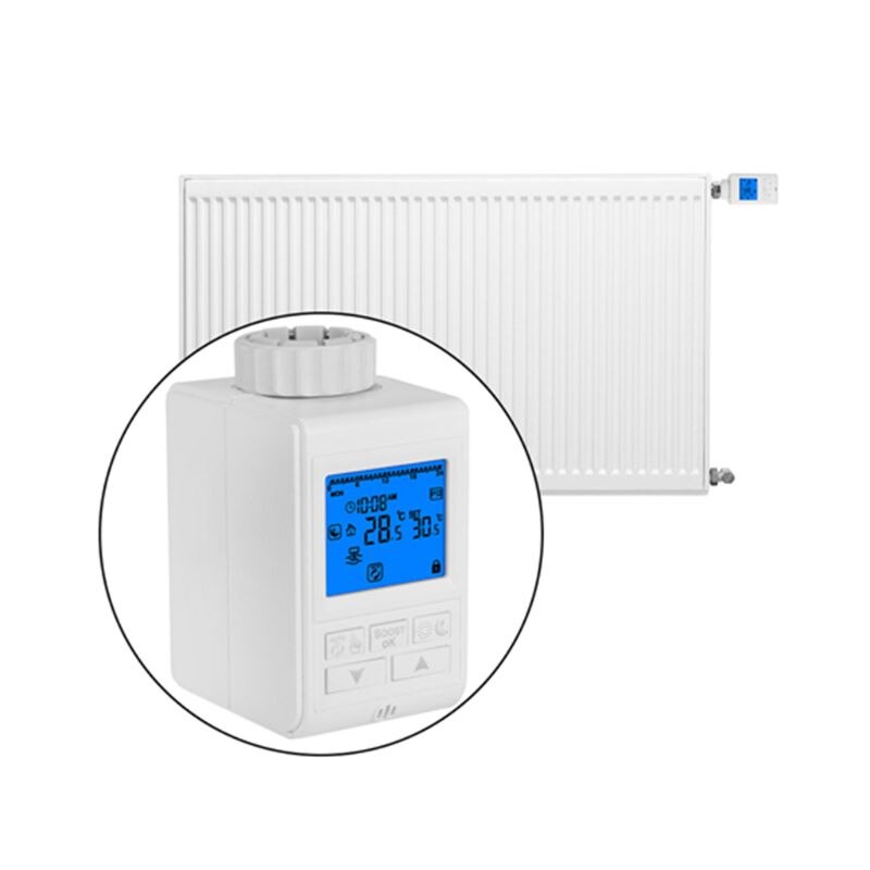 Programmable Thermostat Timer TRV Thermostatic Radiator Valve Actuator Thermostat Heater Thermoregulator Temperature Controller