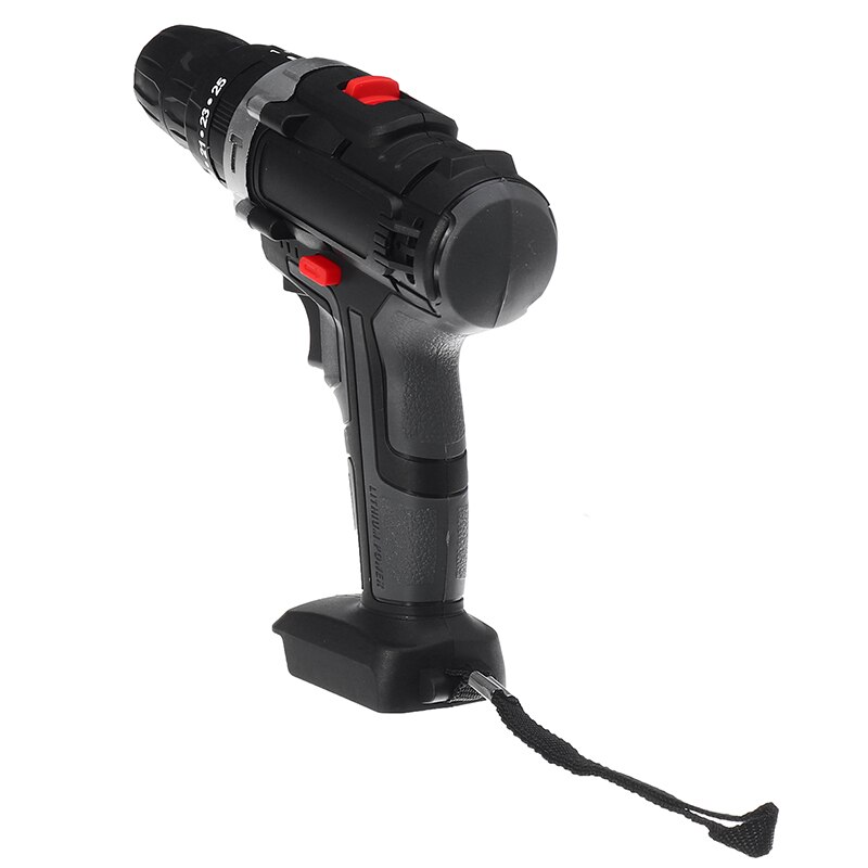 25 Torque Cordless Electric Impact Drill Screwdriver 220V Rechargeable Dual Speed Power Tools Home DIY Tool without Battery