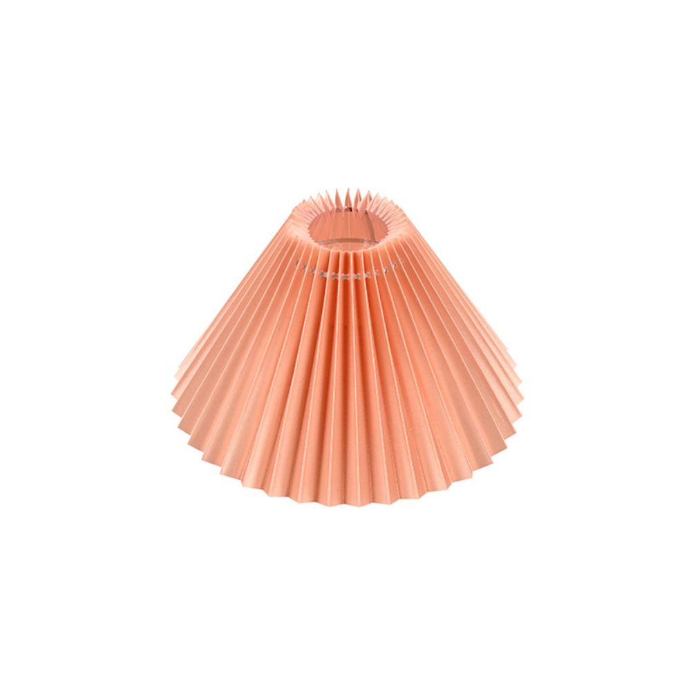 Pantalla plisada de tela para decoración de techo, cubierta de lámpara de mesa lavable moderna, cubierta de tela para candelabro Retro DIY, sala de estar y comedor: Plata