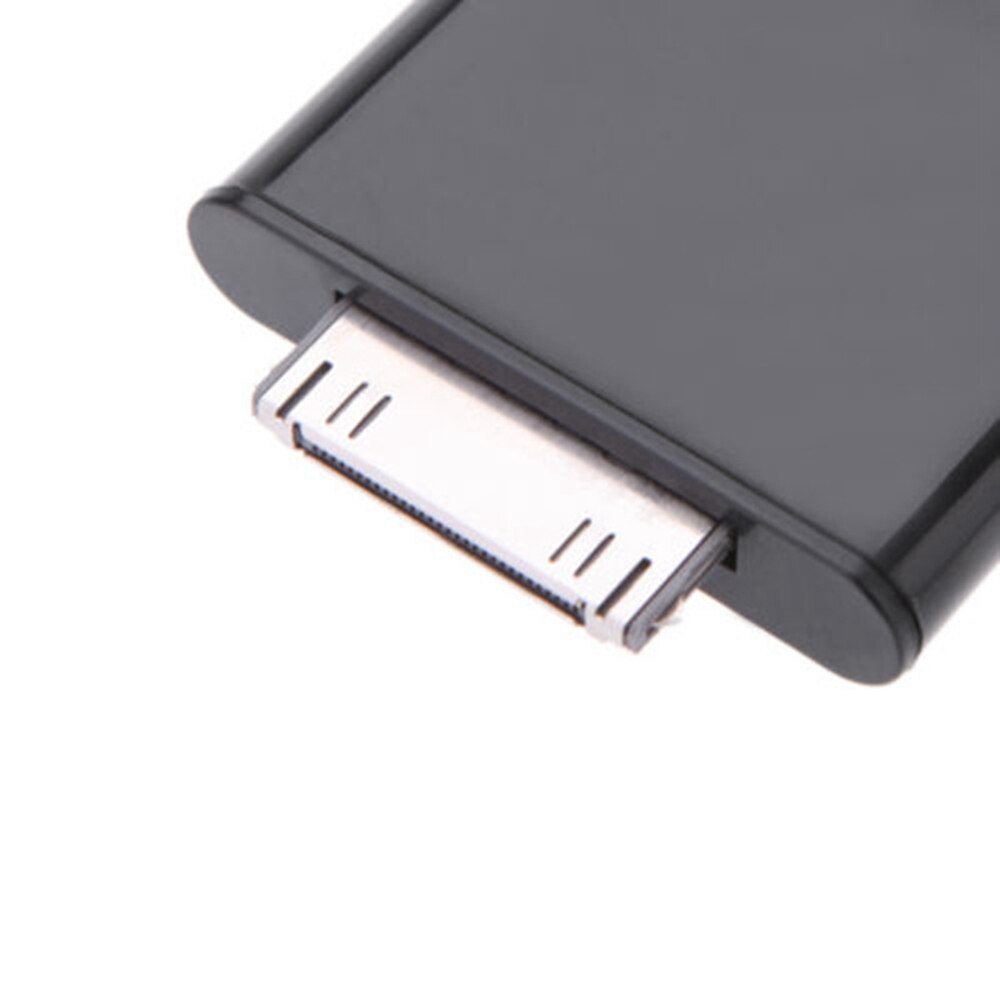 For iPhone 4S 3GS 4 iPod Classic Nano Touch 30 Pin Wireless Bluetooth 2.1 Audio Transmitter Stereo HiFi Music Adapter Transmit