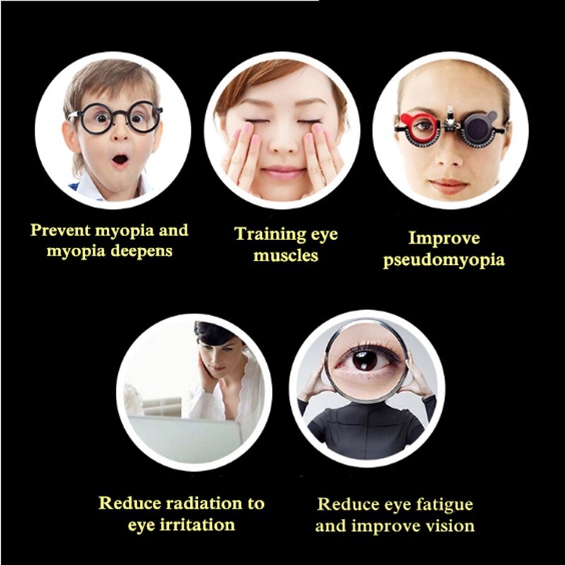 Cycling Eyewear Pin Hole Sunglass Eye Training Glass Pinhole Glasses Camping Outdoor Improve Eyesight Unisex Eyeglasses Exercise