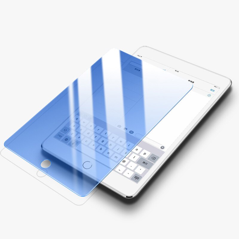 Anti Blauw Licht Gehard Glas Voor Ipad 10.2 Inch Screen Protector Tablet Film Voor Ipad 10.2 Gebogen Rand glas: Default Title