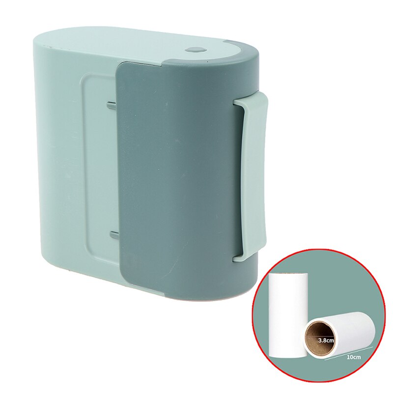 Roller Tearable Haar Kleven Apparaat Te Vervangen Papier Huisdier Haar Kleuring Apparaat Broek Jas Trui Ontharing Apparaat: green