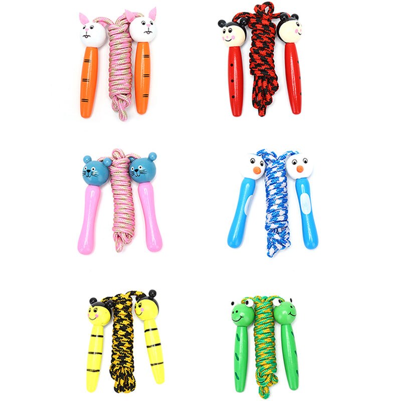 OTraki Springtouw voor kinderen, 280 cm, touwspringband, bead skipping touw, springtouw, 4, 5, 6, 7, 8, 9, 10 jaar, kinderspelletjes voor jongens en meisjes, fitness, training (blauw roze