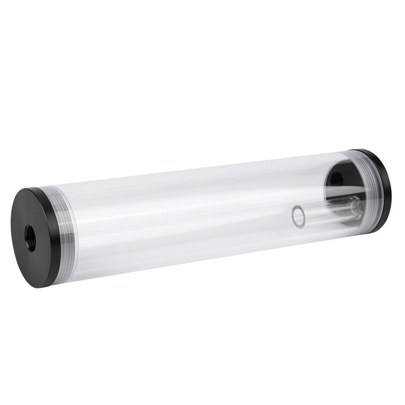 210MM longueur 50MM diamètre cylindrique refroidi à l'eau réservoir accessoires complet PMMA réservoir d'eau refroidissement par eau ordinateur