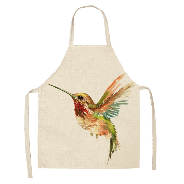 1 Pcs 38x47cm Kitchen Aprons for Women Linen Bibs Household Cleaning Apron Home Waterproof Chefs Cooking Baking Apron for Child: 3 / 55x68cm