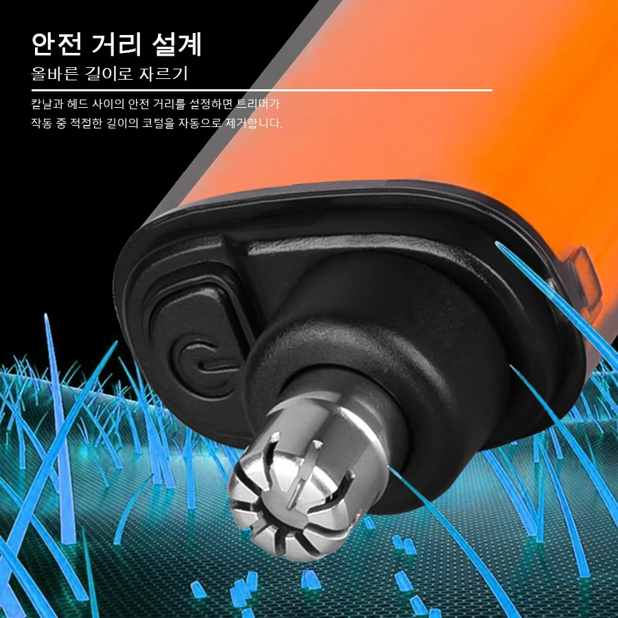 2 In 1 Electric Portable Ear And Nose Hair Trimmer Clipper Painless Portable Eyebrow For Men nose hair