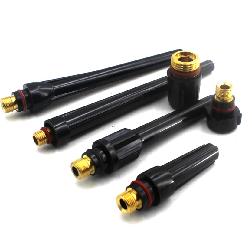 6pcs TIG Welding Machine Accessories TIG Welding Torch Head Long Mid Short TIG Back Cap