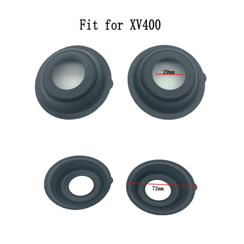 2 stk karburator vakuum membran til motorcykler virago yamaha  xv400 535 xv535 sr 250 vmax 1200 xjr 1200 mikuni
