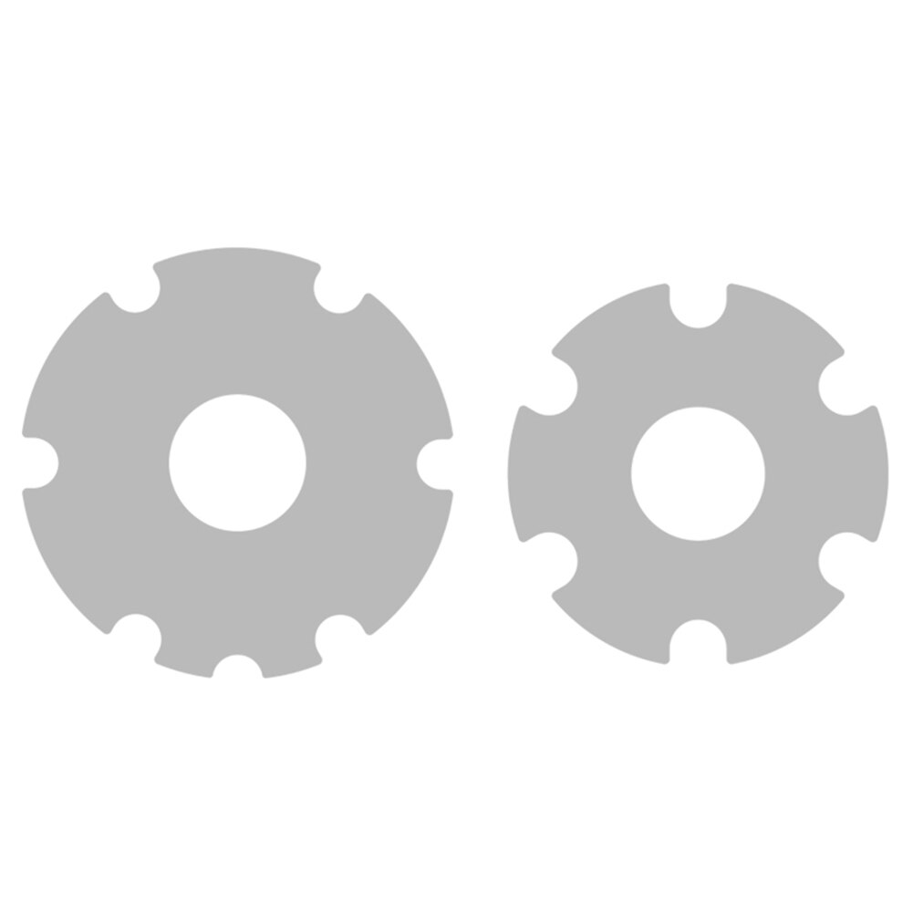 1 Pair Scooter Front Wheel Protective Sticker for M365 Pro Kick Scooter Portable Motor Protective Cover Shell Wheel Decal: Silver