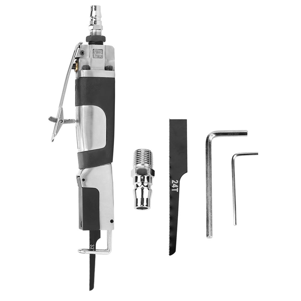Industrial Alloy Air Body Saber Pneumatic File Reciprocating Saws Cutting Tool 1/4" Pneumatic Reciprocating Saws