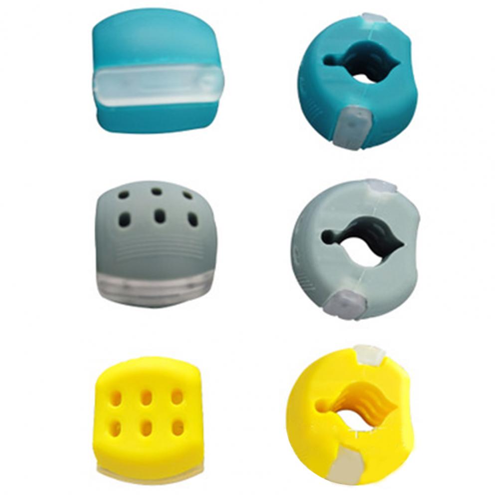 Dispositif d'exercice de mâchoire en silicone de alimentaire, balle d'entraînement musculaire à mâcher faciale