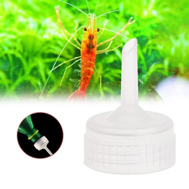 1pc Feng Nian Brine Shrimp Hatchery Aquarium Tip Cap Incubation Special Hatching Bottle Transparent Caps Artemia Hatcher Tools