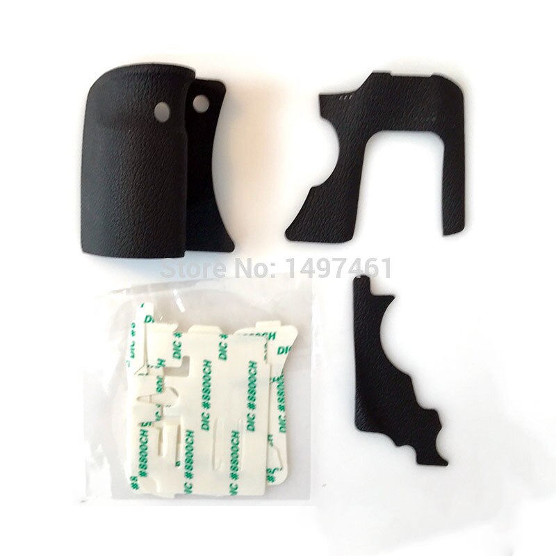 Een Set van 3 STKS originele Bady rubber (Grip + linkerkant + duim) reparatie onderdelen Voor Canon EOS 6D DS126402 SLR