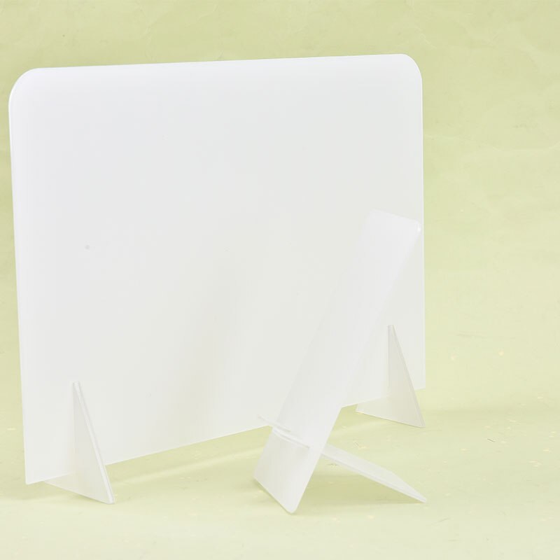 Simple A4 Fully Transparent Acrylic Writing Folder Board Paper Clip Holder Painting Pad Board Student Stationery