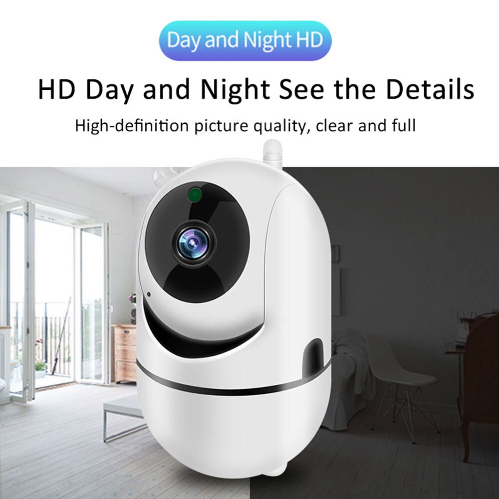 Draadloze Wifi Ip Camera Babyfoon Video Recorder Home Security Infrarood Nachtzicht Netwerk Camera Webcam Oplossing Cmos