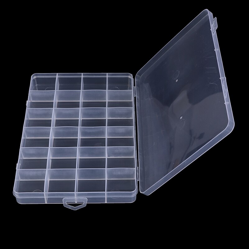 24 Vakken Plastic Box Case Sieraden Bead Opslag Container Craft Organizer