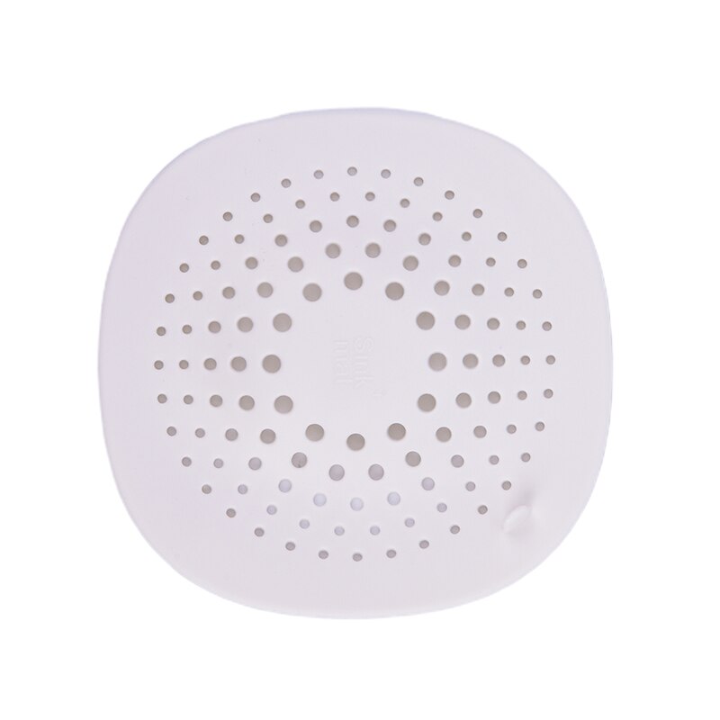 Sink Drain Shower Cocina Bathroom Kitchen Sink Strainer Bathroom Drain Hair Catcher Bath Stopper Plug Sink Strainer Filter: White