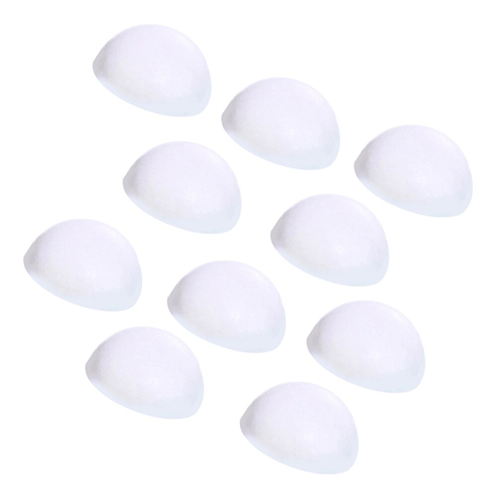 10 Pieces 2cm Shaped Styrofoam Ornaments DIY Craft Party Decoration