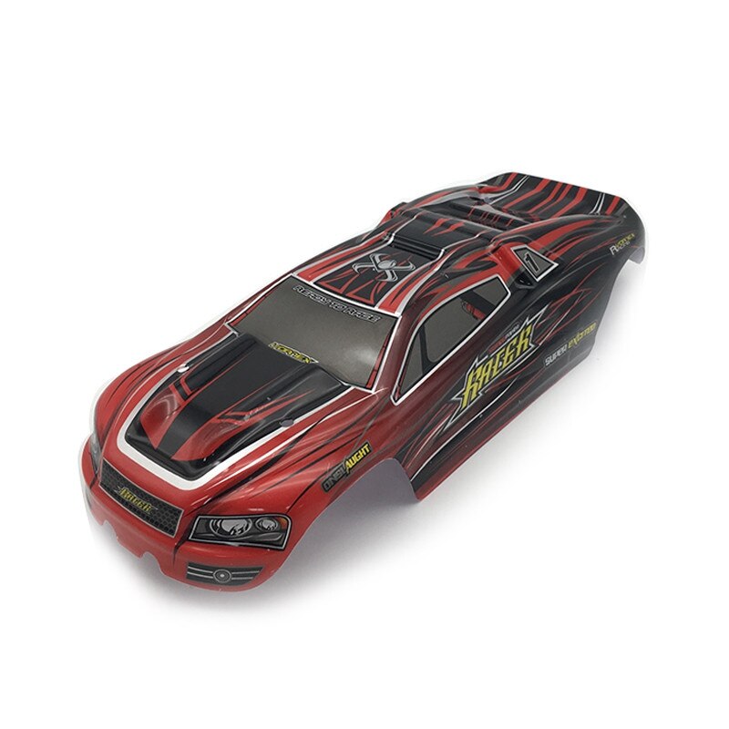 XLH 9116 1Pc carcasa de coche de control remoto rojo/Verde 9116 1/12 RC Monster Truck carcasa de coche de control remoto Durable 16-SJ01 16-SJ02 RC Car Body Shell