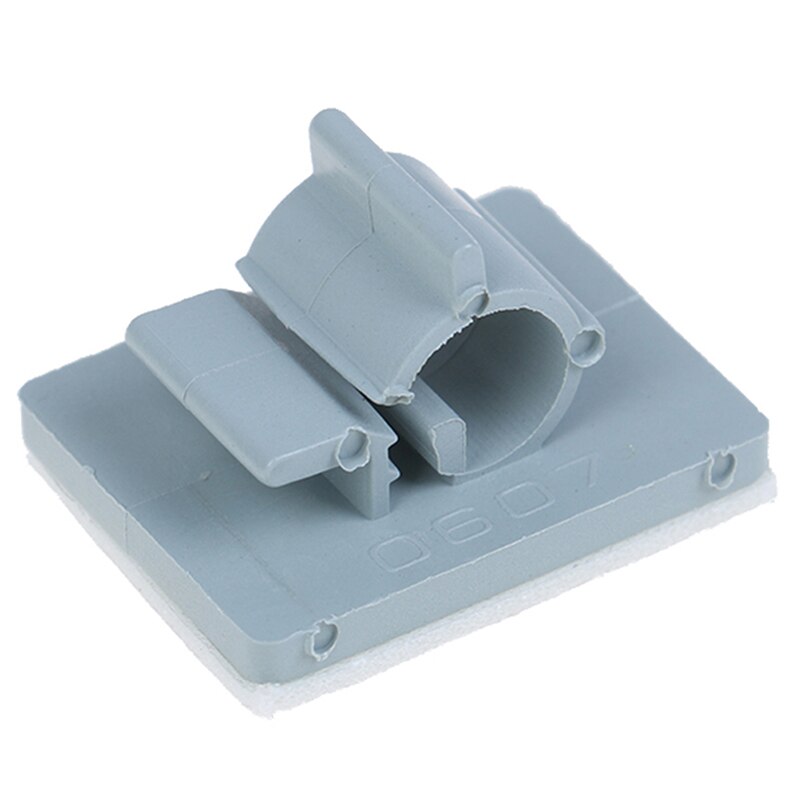 10Pcs Adhesive Car Cable Clips Cable Winder Wire Tie Fixer Houder Cord Organizer Management Bureau Kabelbinder Klemmen