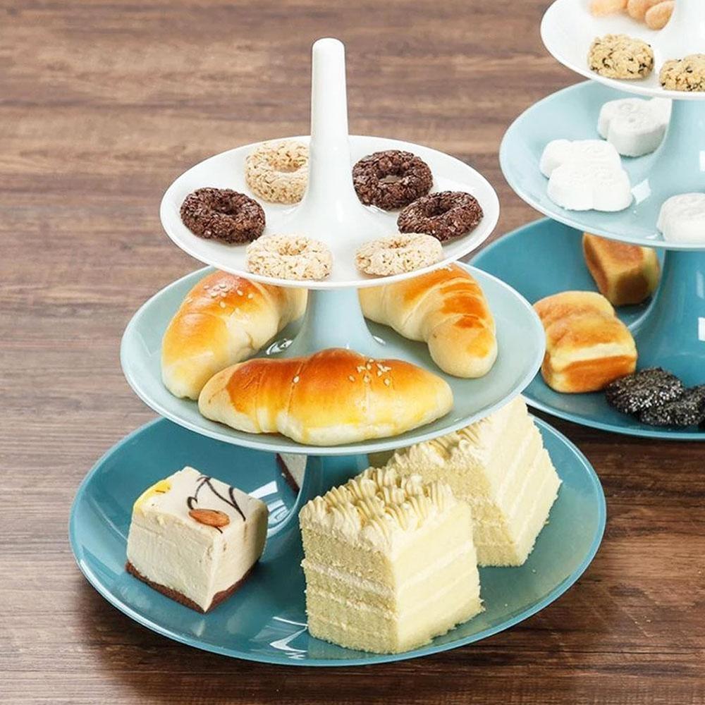 2/3 lags krone kage tallerken holder dessert frugt stativ samling dekoration fest værktøj kage håndtag tallerken kage leverandør med  n4 x 5