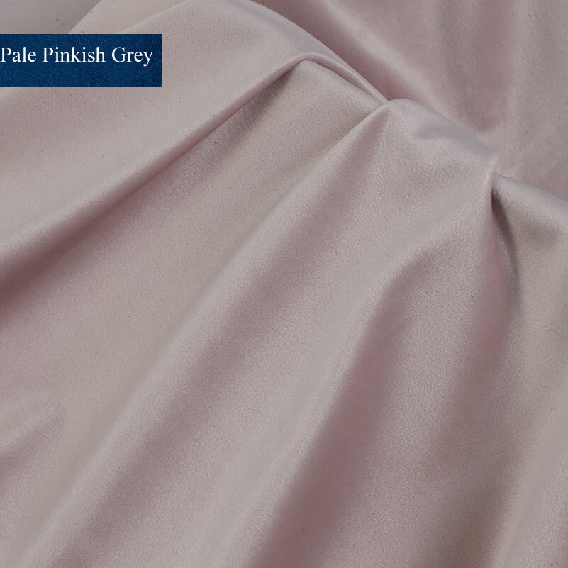 Pure Colour Dutch Velvet Fabric for Sewing Clothes Upholstery DIY Home Decor Textile by the Half Meter