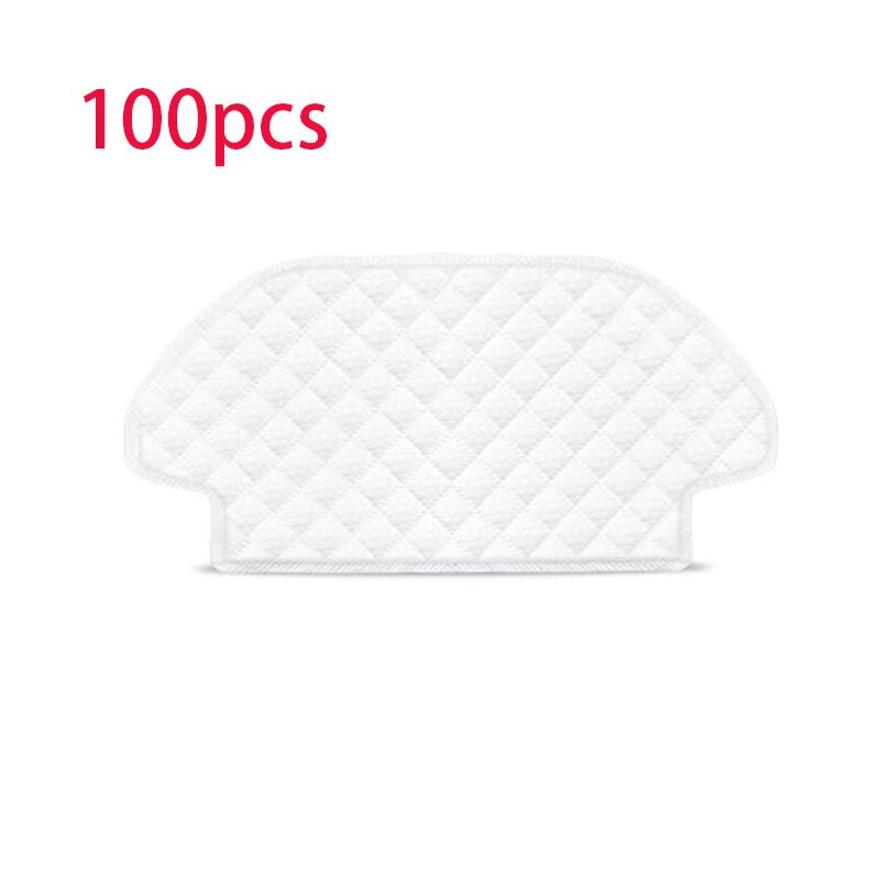 Disposable Wipes mops For Viomi V2 Pro V3 V-RVCLM21B Xiaomi STYJ02YM For 3290/3490/3690 Accessories: 100pcs mop