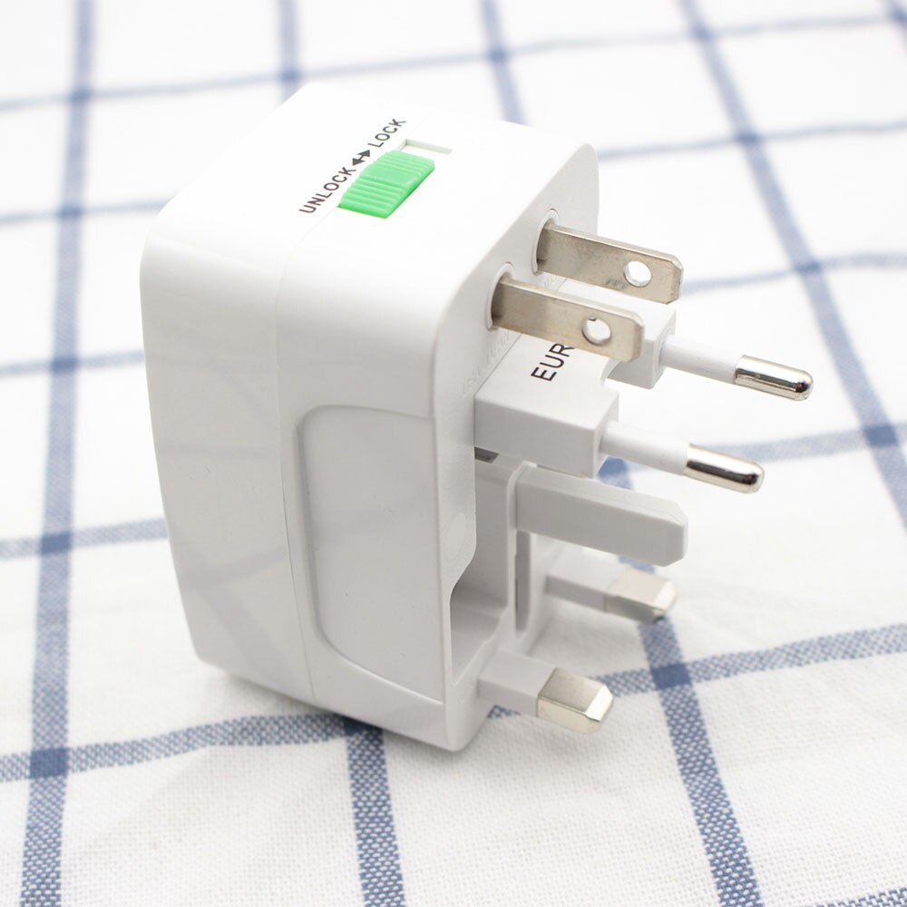 EU AU UK US To Universal World Travel AC Power Plug Convertor Adapter Socket