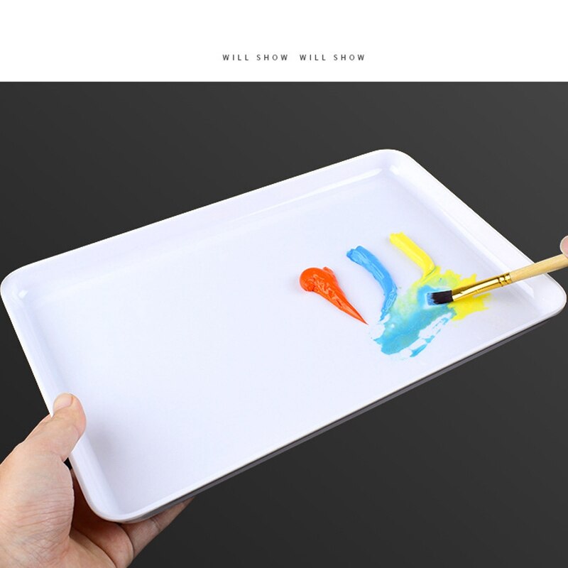 Square Color Palette Watercolor Palette Watercolor Paint Gouache Chinese Painting Imitation Ceramic Palette