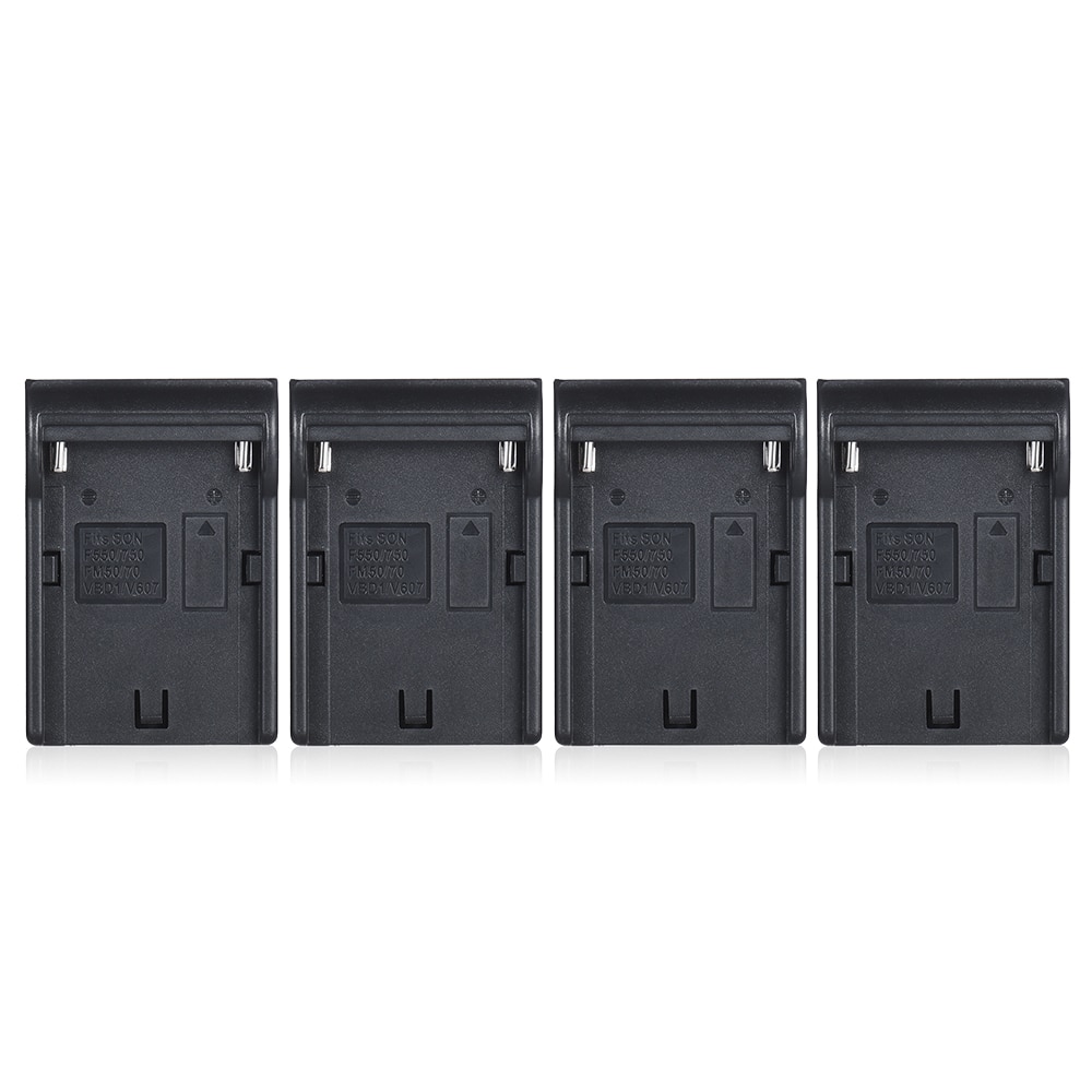 Andoer LP-E6 LP-E6N 4-Channel Digital Camera Battery Charger LCD Display for Canon EOS 5DII 5DIII 5DS 5DSR 6D 7DII 60D 80D 70D