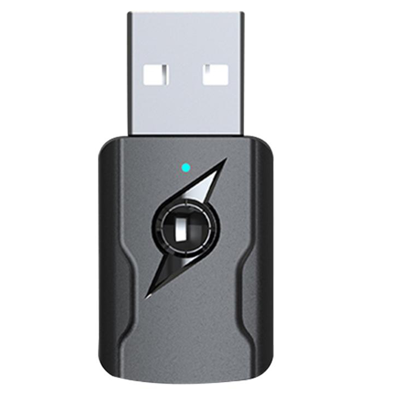 4 in- in-1- usb-bluetooth 5.0 funksender-empfänger-set mit 3.5mm aux- und o-adaptern für bluetooth-lautsprecher, tv, pc und auto