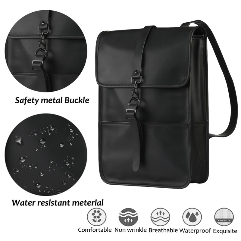 Wasserdicht PU Leder Rucksack Frauen Multi Tasche Reise Rucksäcke Weibliche Frau Rucksack Schule Tasche Für Teenager Mädchen